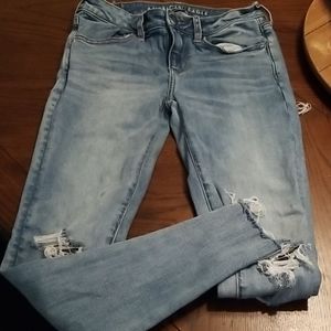 AEO Super Stretch Size 2 Jeans